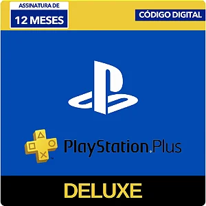 Playstation Plus Deluxe 12 Meses - Código Digital