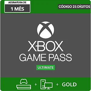 Xbox Game Pass Ultimate 1 Mês - Código Digital
