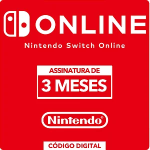 Nintendo Switch Online 3 Meses - Código Digital