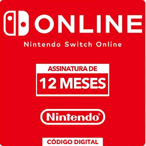 Nintendo Switch Online 12 Meses - Código Digital