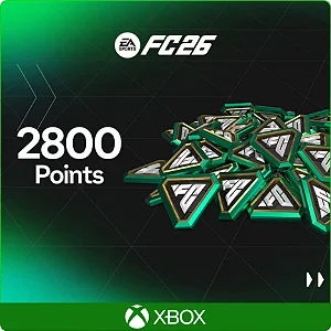 Ea Sports FC 26 - 2.800 FC Points Xbox One e Series - Código Digital