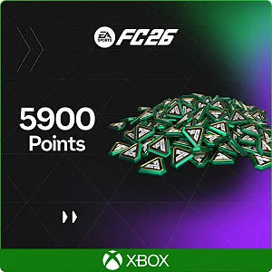 Ea Sports FC 26 - 5.900 FC Points Xbox One e Series - Código Digital