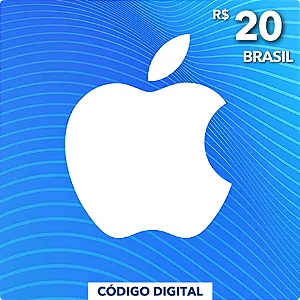 Cartão da App Store R$20 Reais - Código Digital