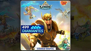 Lords Mobile - 499 Diamantes - Código Digital