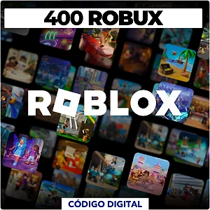 Roblox - 400 Robux - Código Digital