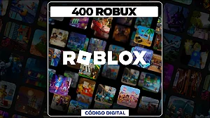 Roblox - 400 Robux - Código Digital