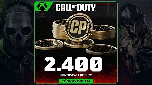 Call Of Duty - 2.400 Points Xbox One e Series - Código Digital