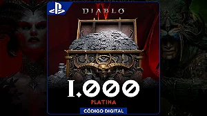 Diablo IV - 1.000 Platina PS4 e PS5 - Código Digital