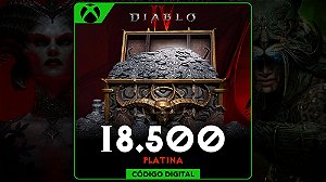 Diablo IV - 18.500 Platina Xbox One e Series - Código Digital