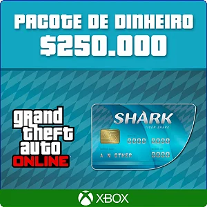 GTA Online - 250.000 Cash Cards Xbox One e Series - Código Digital