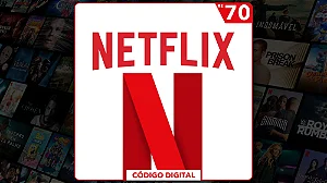 Gift Card Netflix R$70 Reais - Código Digital