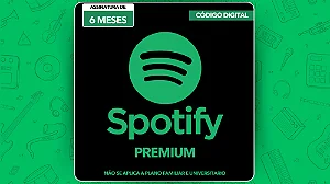 Spotify Premium 6 Meses Brasil - Código Digital