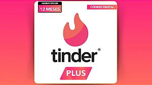 Tinder Plus 12 Meses - Código Digital