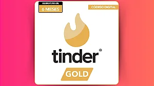 Tinder Gold 6 Meses - Código Digital