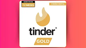 Tinder Gold 12 Meses - Código Digital