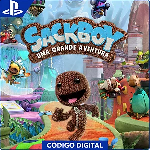 Sackboy Uma Grande Aventura PS4 e PS5 - Código Digital