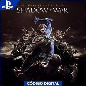 Middle Earth Shadow Of War PS4 - Código Digital