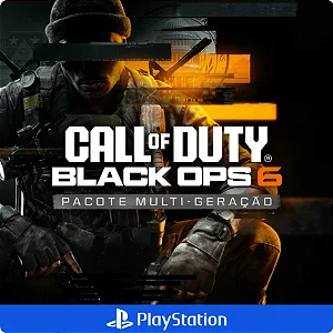 Call of Duty Black Ops 6 PS4 e PS5 - Código Digital