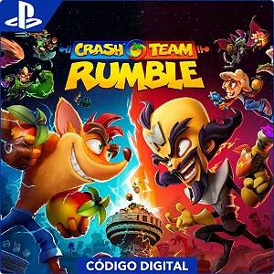Crash Team Rumble PS4 e PS5 - Código Digital