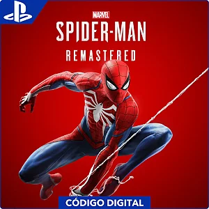 Marvels Spider-Man Remastered PS5 - Código Digital
