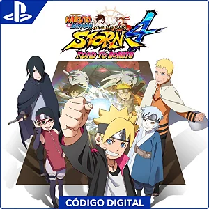 Naruto Shippuden Ultimate Ninja Storm 4 Road To Boruto PS4 - Código Digital