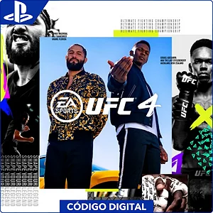 UFC 4 PS4 - Código Digital