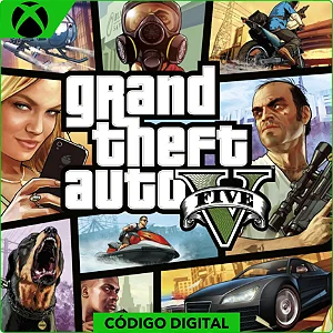 GTA V - Xbox One e Xbox Series - Código Digital
