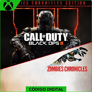 Call Of Duty Black Ops 3: Zombies Chronicles - Xbox One e Xbox Series - Código Digital