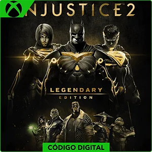 Injustice 2 Legendary Edition - Xbox One e Xbox Series - Código Digital