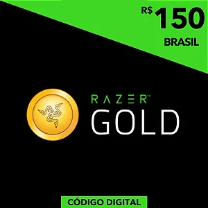 Gift Card Razer Gold 150 Reais Brasil – Código Digital
