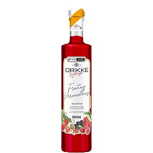 Xarope Importado 500ML Para Drinks - Frutas Vermelhas
