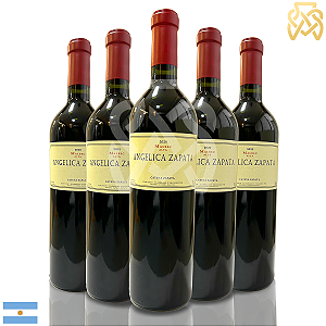 Vinho Argentino Tinto Angélica Zapata - Malbec (5 Un.)