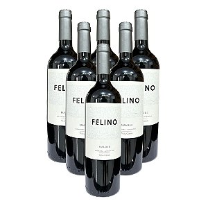 Vinho Argentino Tinto Felino Malbec - (06 Un.)