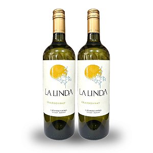 Vinho Argentino Branco La Linda - Chardonnay (2 Un.)