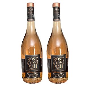 Vinho Argentino Rosê La Flor - Pulenta Estate Merlot (2 Un.)