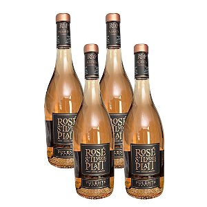 Vinho Argentino Rosê La Flor - Pulenta Estate Merlot (4 Un.)