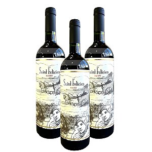 Vinho Argentino Saint Felicien  - Malbec (3 Un.)