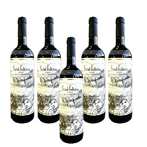 Vinho Argentino Saint Felicien  - Malbec (5 Un.)