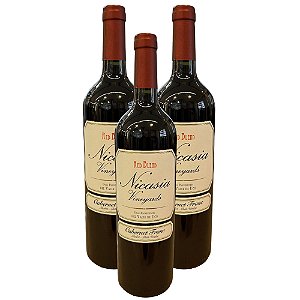 Vinho Argentino Nicasia Vineyards - Cabernet Franc (3 Un.)