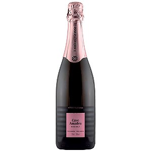 Espumante Cave Amadeu Rosé Brut Pinot Noir 2022 Brasil 750 ml