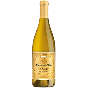 Menage à Trois Gold Chardonnay 2023 750 ML EUA
