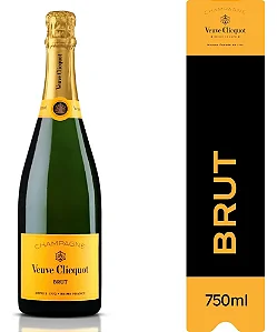 Champanhe Francês branco Brut Veuve Clicquot 750ml