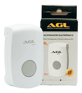 Botoeira Fechadura Elétrica AF12 12V AGL