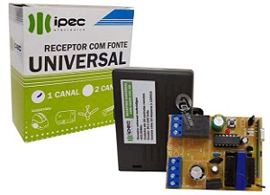 Receptor Universal com Fonte 1 Canal