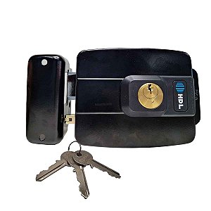 Fechadura Elétrica C-90 Standard AF Fixo Dupla Cinza HDL