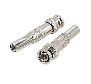 Conector Bnc Mola Parafuso