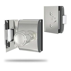 Fechadura PV200R1I AGL Porta Vidro Recorte Interno CZ AGL