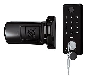 Fechadura Digital AGL BT-100 Bio App Preta