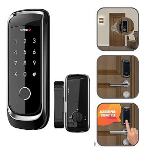 Fechadura Digital Eletrônica IDLock Biometria Control ID