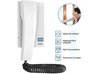 Interfone Advance 1B Branco HDL
